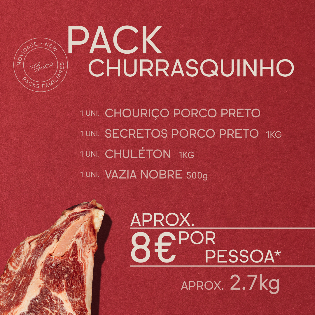 Pack Churrasquinho ~2.7KG
