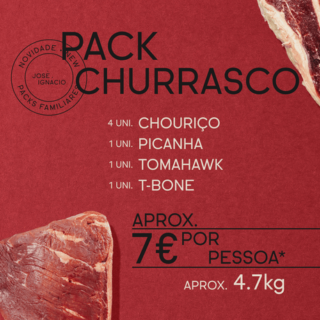 Pack Churrasco | ~ 4,7kg - José Ignácio - Talho Online