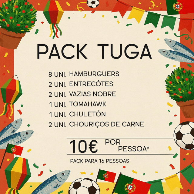 Pack Tuga ~5.5Kg - José Ignácio - Talho Online
